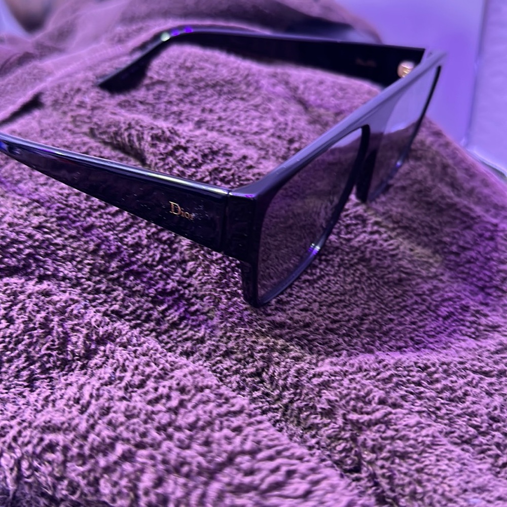 Christian Dior “Mirrored Blk Unisex Sunglasses”